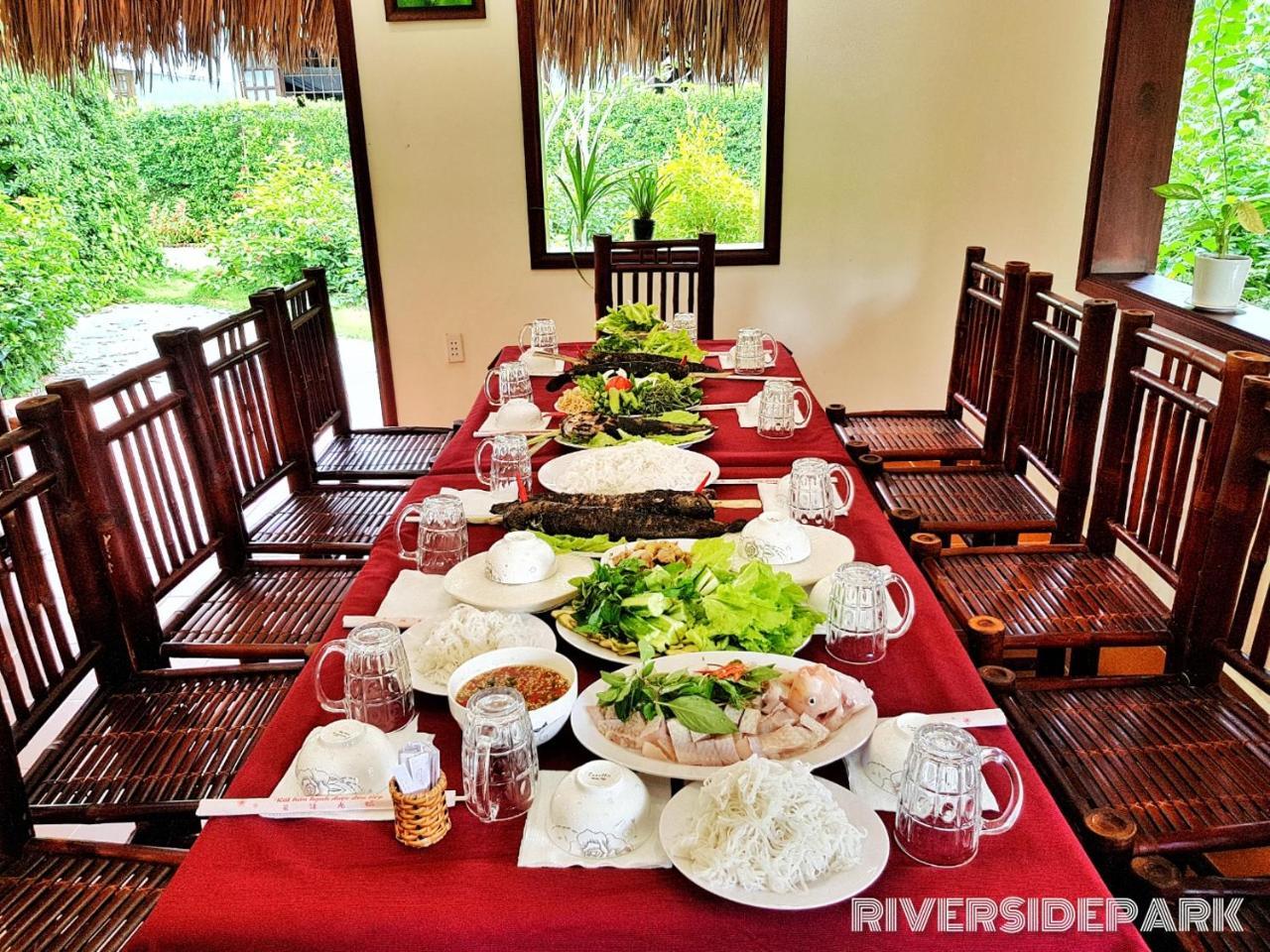 Riverside Park Eco Resort Vĩnh Long Eksteriør bilde